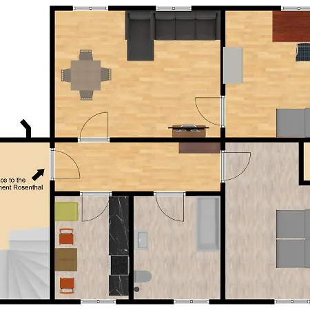 公寓 Haus Barkhausen *