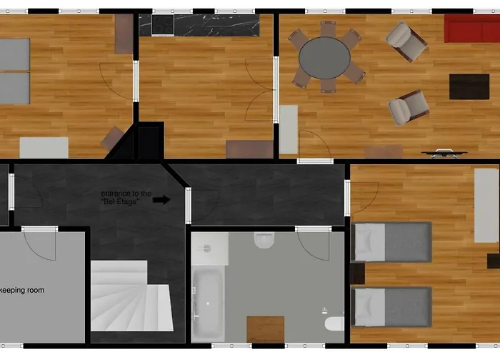 公寓 Haus Barkhausen 蒙绍